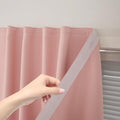 Self Adhesive Blackout Curtains- Stick on Curtains Shades Window Blinds by Sovtfides