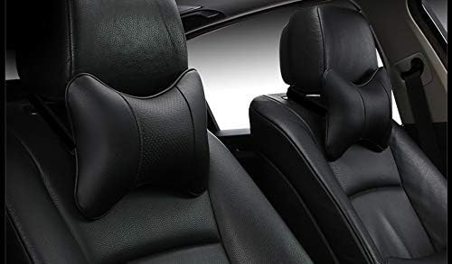 2 Packs Car Neck Pillows, Dual-Side PU Leather Car Headrest - Image 6