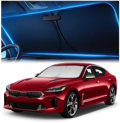 Magnelex Windshield Sun Shade for Kia Stringer 2018-2023, Foldable Car Window by Magnelex