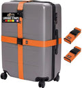 GORILLA GRIP Heavy Duty Luggage Straps by GorillaGrip