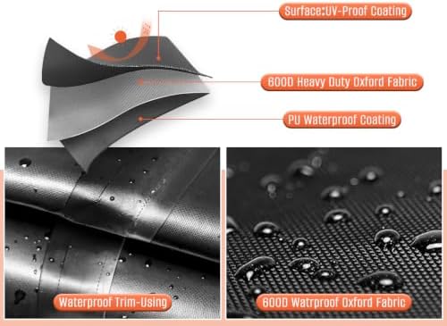 Tire Storage Cover Holds 4 Tires Diameter 32in - Image 4