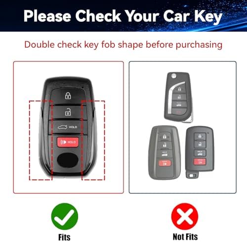 Soft Silicone Key Fob Cover, Compatible - Image 2