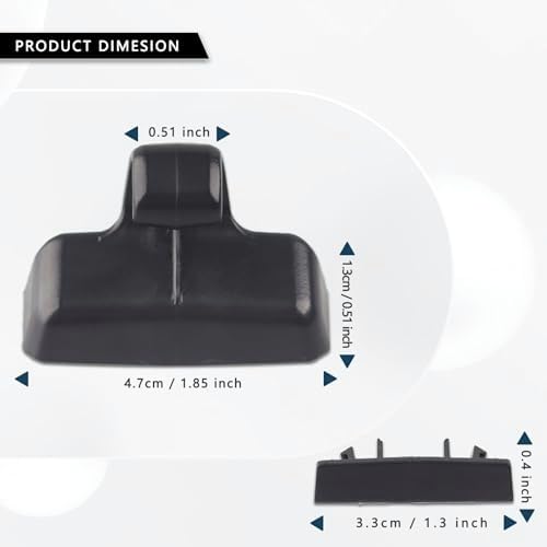Rear Door Sun Shade Hook Clip - Image 5