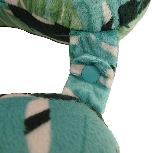 Wolf Essentials Adult Cozy Soft Microfiber Neck Pillow - Image 5