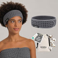 Luxury Organic Japanese Cotton Waffle Spa Headband by KOSMU