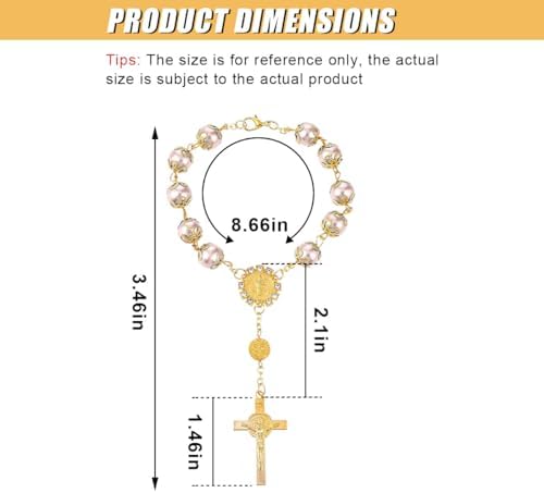 ZIMISI 2PCS Car Rosary for Rearview Mirrors - Image 2