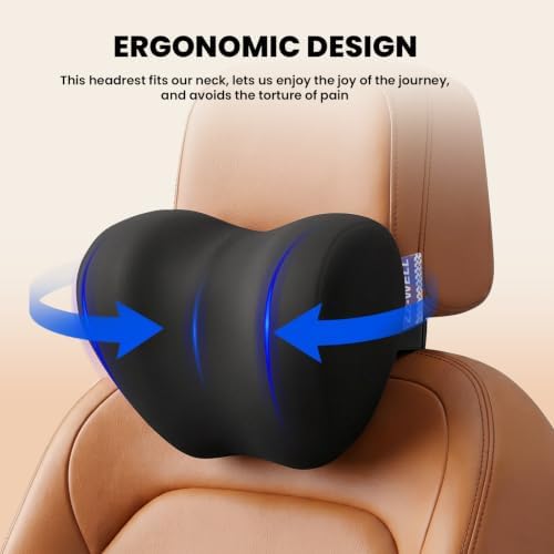 ZZ-WELL Car Headrest Pillow, Car Neck Pillow - Image 5