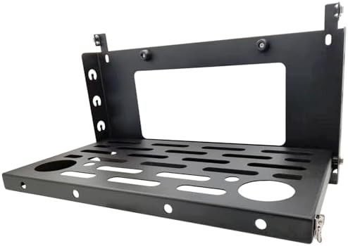 Ritafc Tailgate Table for Wrangler TJ 1997-2006 Foldable Cargo Shelf Storage - Image 3