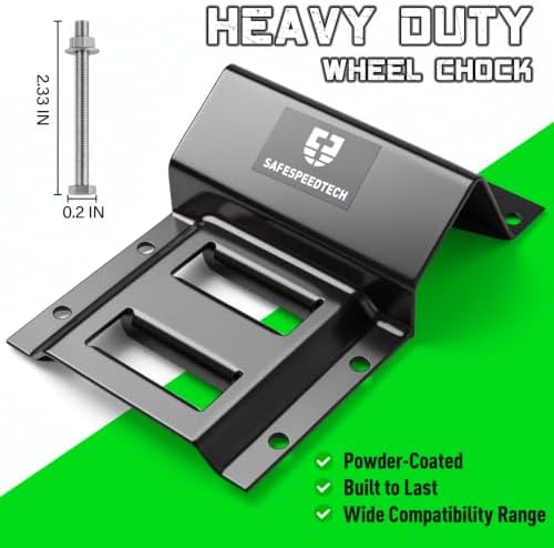 UTV Wheel Chock Tie Down Kit 4pk 2"x 8' 4400LBS E Track Tire Ratchet Straps - Image 3