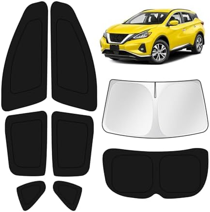 KUST Car Window Shades for Nissan Murano 2015-2020 2021 2022 2023 2024 by KUST