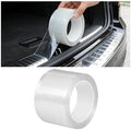 Car Door Edge Protector, 3.93In x 16Ft Anti-Collision Transparent Invisible by Unknown
