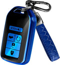 Lucrum Compatible with Honda Key Fob Cover & Keychain by Lucrum