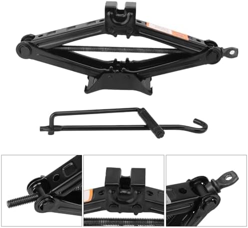 2 Set 2 Ton Scissor Jack for Car, Car Scissor Jack - Image 3
