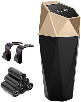 Ginsco Car Trash Can Cup Holder, Mini Car Trash Can by Ginsco