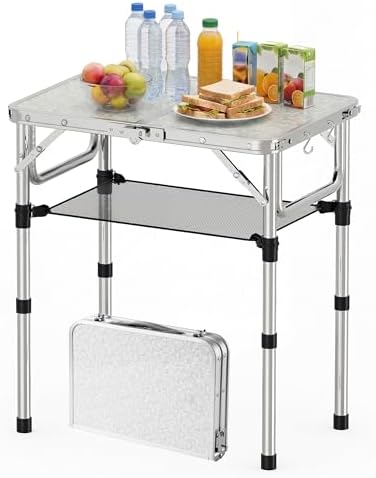 YihuiKo Small Folding Table by YihuiKo