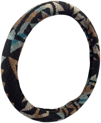 Universal 15inch Ethnic Style Baja Blanket Steering Wheel Cover - Image 4