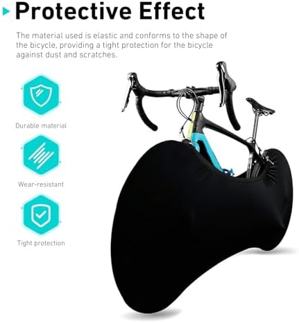Bike Wheel Cover, High Elasticity Dust-Proof Wheel Protector Cover, Convenient - Image 7