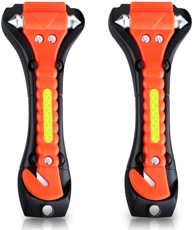 Car Window Breaker, Safety Hammer by WONDERPOINT