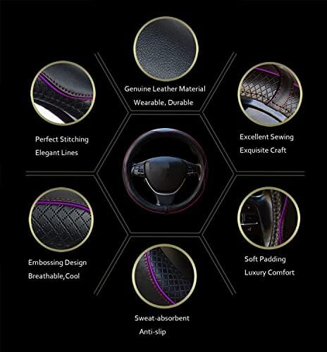 Gomass Car Steering Wheel Cover, Breathable, Heavy Duty, Full Surround - Image 4
