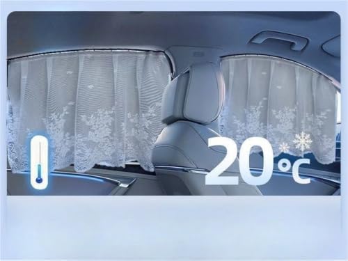 Car Window Shade Curtain Blackout Sunshade Fit - Image 5