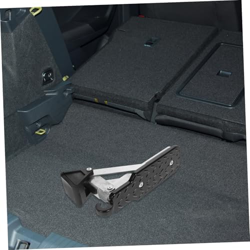 Adjustable Folding Car Door Step, 7-Level Aluminum Alloy Pedal - Image 6