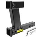 KAIRAY Double Hitch Receiver, 2 inch Trailer Dual Hitch Extension Riser by KAIRAY