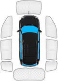 KMF 8pcs Thicken Car Sun Shades by KMF