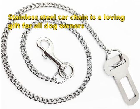 Stainless Steel No chew Dog Car Seat Belt, Stainless Steel Dog Car Seat Belt - Image 3