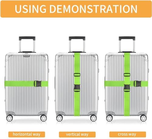 BILIONE Luggage Straps for Suitcases - Image 4