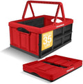 CleverMade Collapsible Shopping Basket, 32L Storage Crate, 1 Pack by CleverMade