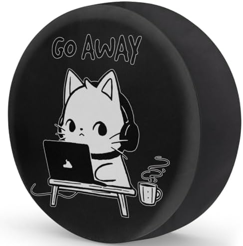 Rv Spare Tire Cover Wheel Funny Animall Cat Tire Covers Wheel Protectors - Image 2