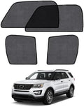 Car Window Shade for Ford Explorer 2011-2019, 4 Pack Magnetic Mesh Sun Shades by Unknown