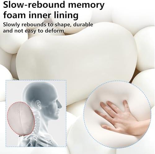 Car Neck Pillow Seat Ergonomic Design Memory Foam, 1 Pack - Image 5