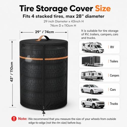 Tire Covers, Heavy Duty 420D Tire Cover - Image 6