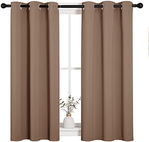 NICETOWN Cappuccino Blackout Curtains by NICETOWN