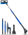 56" Long Snow Brush Ice Scraper and Squeegee by Auccutro