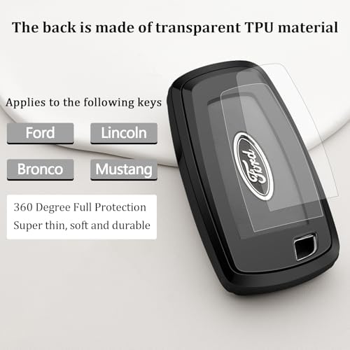 Ford Key Fob Cover 2025 2022 2023 2024 2026 Edge Escape Expedition Explorer - Image 5