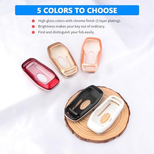 QBUC for Ford Key fob Cover, 4/5 Buttons Smart Key - Image 6