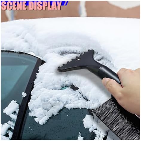 Snow Brush with Ice Scrapers for Car Windshield, Extendable 33.5" Winter Snow - Image 5