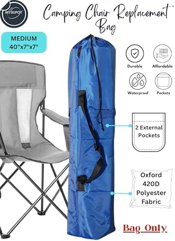 40"x7"x7" Replacement Bag for Folding Camping Chair, Camp Chairs, Yoga Mat - Image 2
