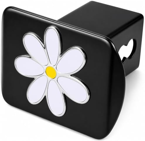 Plumeria Flower Trailer Hitch Cover - Image 6
