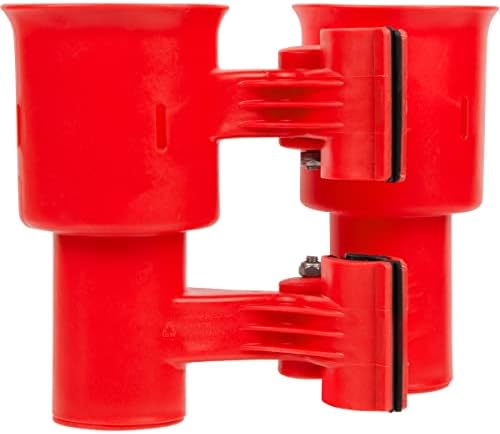 ROBOCUP, Patented Clamp On Boat Cup Holder |Multifunction Dual Drink Caddy - Image 2