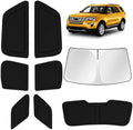 KUST Car Window Shades for Ford Explorer 2011-2019 Windshield Sun Shade Side by KUST
