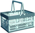 Collapsible Crate Milk Crates for Storage Plastic shopping basket 20L for by Unknown