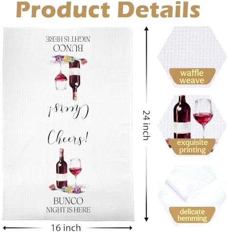 Bunco Gifts Kitchen Towel - Image 5