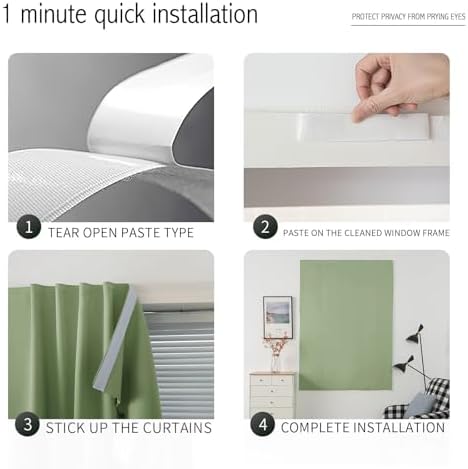 Instant Blackout Window Curtain - Image 4