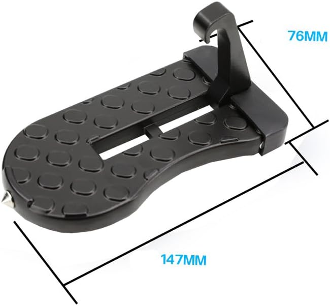 Car Door Step, Folding Aluminum Alloy Step - Image 2