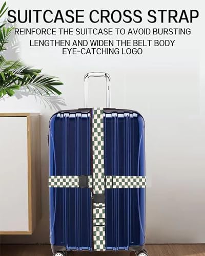 Luggage Straps for Suitcases, Adjustable Travel Belt, Durable Wide Luggage Strap - Image 6