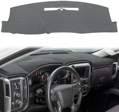 Dash Cover for GMC Sierra/Chevy Silverado 1500 2014-2018 Y32 by YIZ