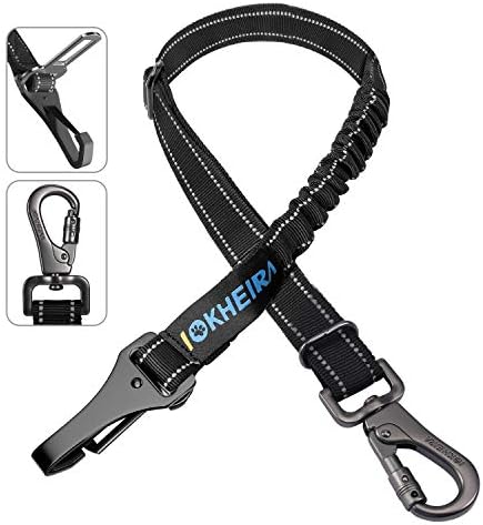Dog Seat Belt 3-in-1 Car Harness by IOKHEIRA